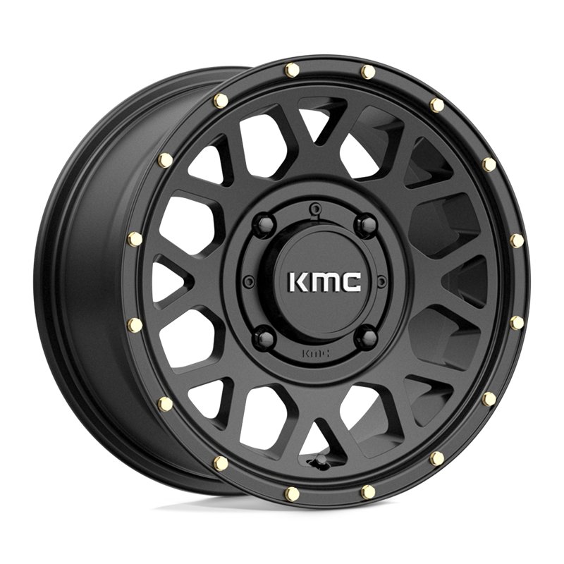KMC | KS135 GRENADE 14x7.0 ET38 - SATIN BLACK