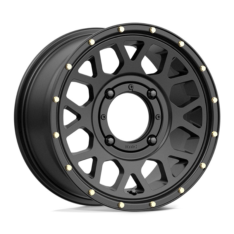 KMC | KS135 GRENADE 14x7.0 ET38 - SATIN BLACK