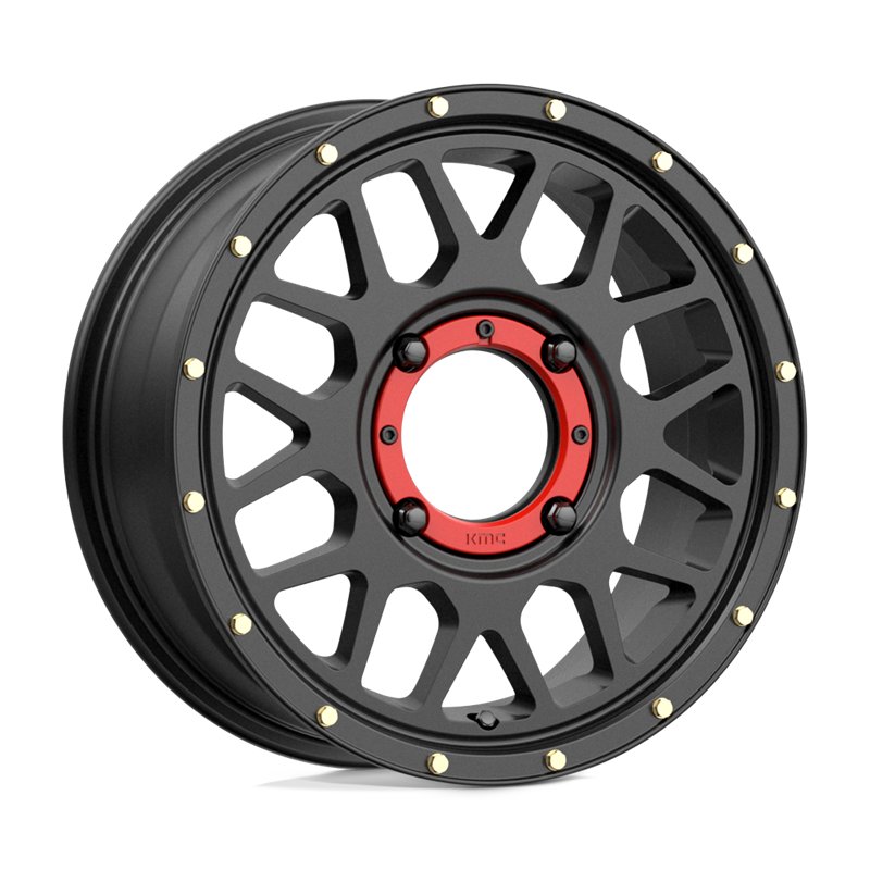 KMC | KS135 GRENADE 15x6.0 ET38 - SATIN BLACK