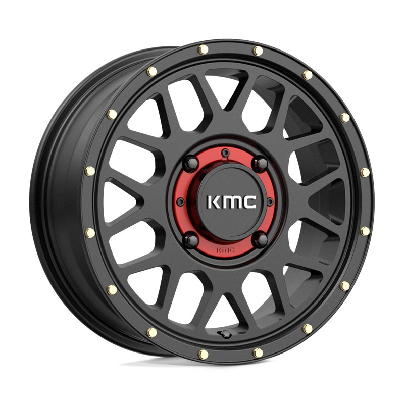 KMC | KS135 GRENADE 15x6.0 ET38 - SATIN BLACK