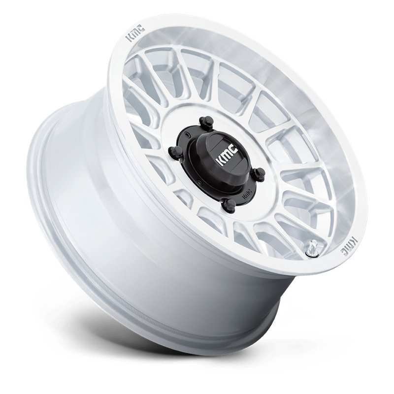 KMC | KS138 IMPACT UTV 15x7.0 ET10 - SILVER W/ MACHINED FACE