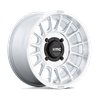 KMC | KS138 IMPACT UTV 15x7.0 ET10 - SILVER W/ MACHINED FACE
