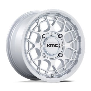 KMC | KS139 TECHNIC UTV 15x7.0 ET38 - GLOSS SILVER MACHINED