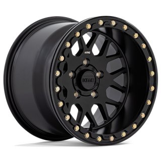 KMC | KS235 GRENADE BEADLOCK 14x7.0 ET10 - SATIN BLACK