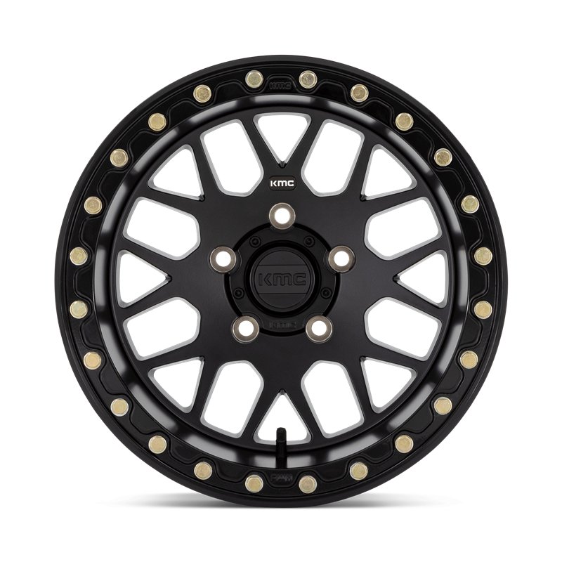 KMC | KS235 GRENADE BEADLOCK 15x10.0 ET0 - SATIN BLACK
