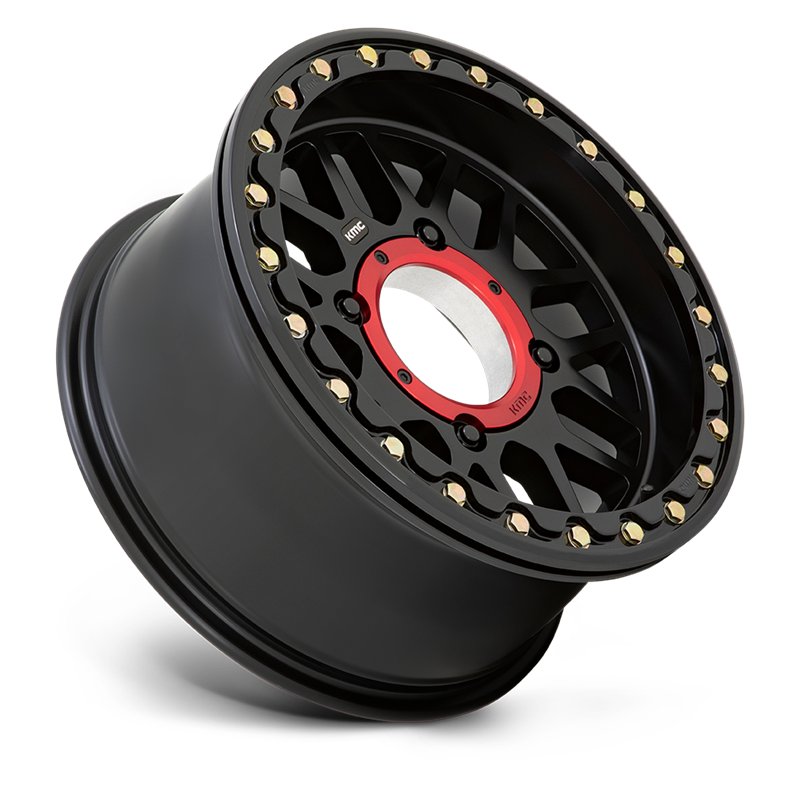 KMC | KS235 GRENADE BEADLOCK 15x7.0 ET10 - SATIN BLACK