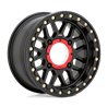 KMC | KS235 GRENADE BEADLOCK 15x7.0 ET10 - SATIN BLACK