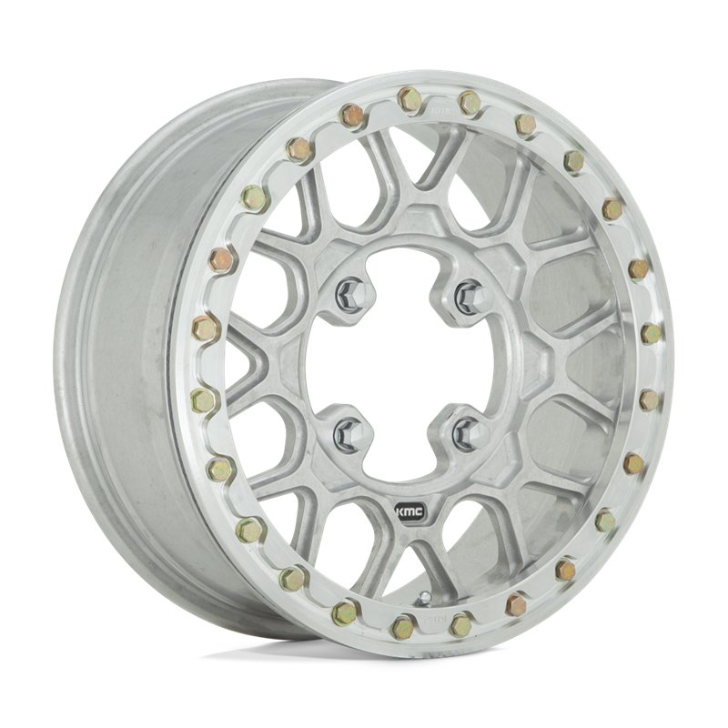 KMC | KS435 GRENADE BEADLOCK FORGED 15x6.0 ET38 - RAW MACHINED FORGED