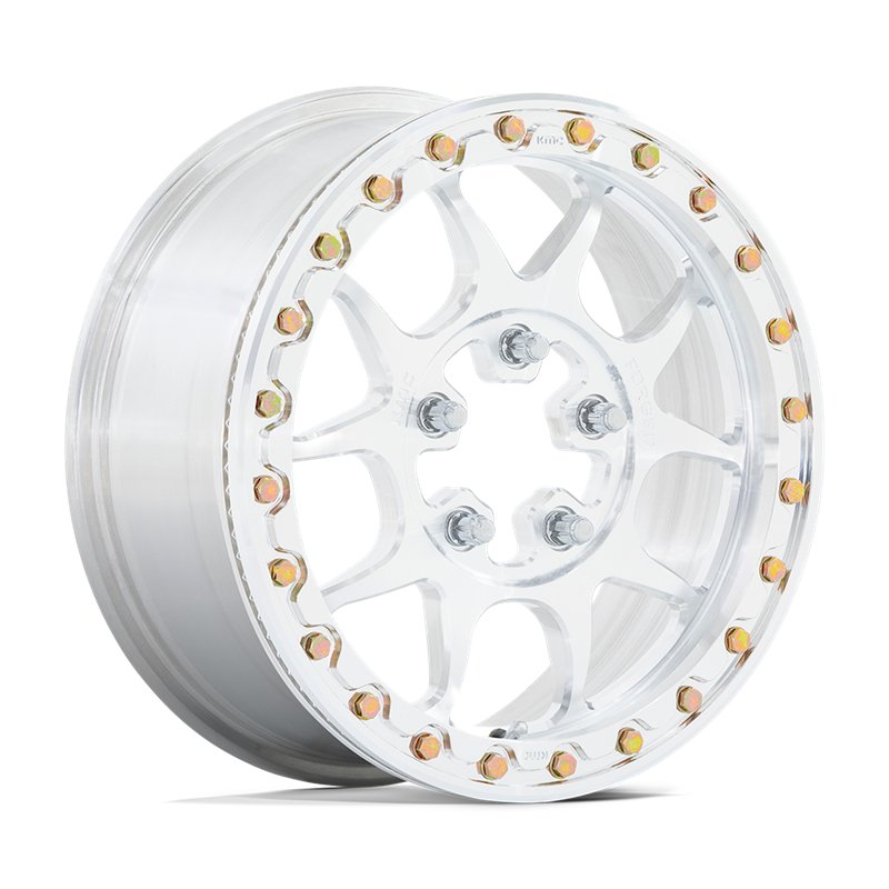 KMC | KS437 TORO FORGED BEADLOCK 15x10.0 ET0 - RAW MACHINED FORGED
