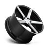 Niche Wheels | M124 MILAN 18x8.0 ET40 - GLOSS BLACK BRUSHED