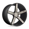 Niche Wheels | M134 MILAN 19x8.5 ET35 - MATTE BLACK MACHINED W/ DOUBLE DARK TINT