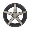 Niche Wheels | M134 MILAN 19x8.5 ET35 - MATTE BLACK MACHINED W/ DOUBLE DARK TINT