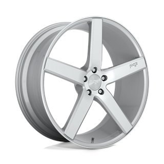 Niche Wheels | M135 MILAN 18x8.0 ET40 - GLOSS SILVER MACHINED