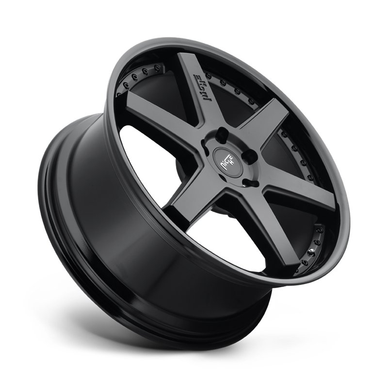 Niche Wheels | M192 ALTAIR 18x8.5 ET45 - GLOSS BLACK MATTE BLACK