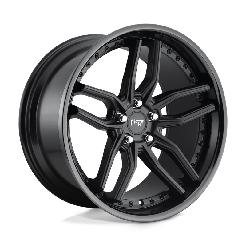 Niche Wheels | M194 METHOS 19x8.5 ET35 - GLOSS BLACK MATTE BLACK