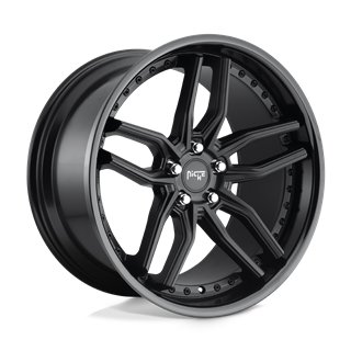 Niche Wheels | M194 METHOS 19x9.5 ET35 - GLOSS BLACK MATTE BLACK
