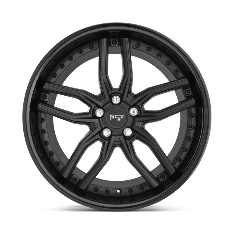 Niche Wheels | M194 METHOS 20x10.5 ET40 - GLOSS BLACK MATTE BLACK