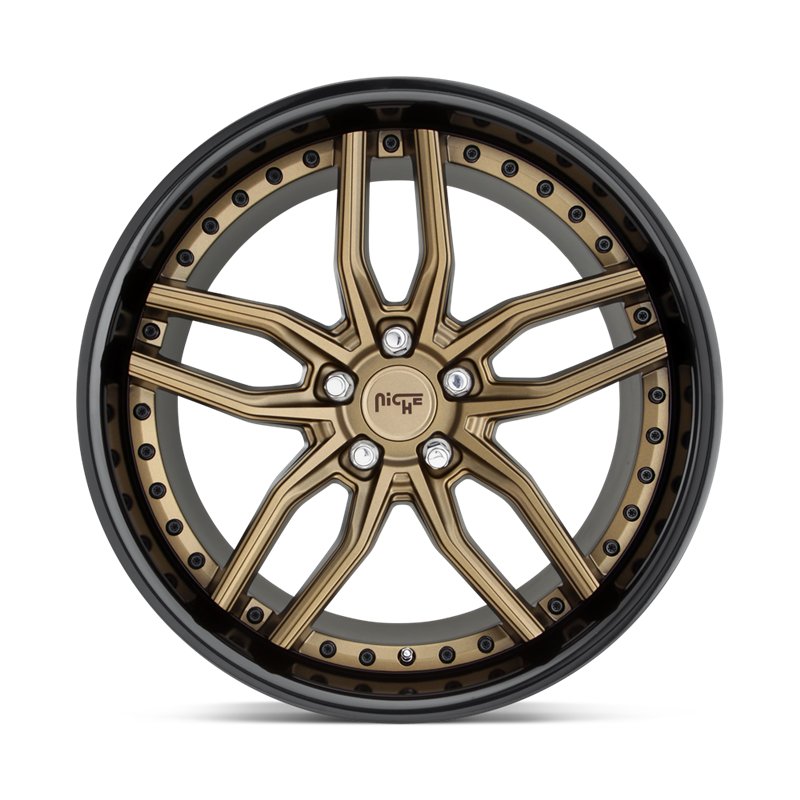 Niche Wheels | M195 METHOS 20x10.5 ET40 - MATTE BRONZE BLACK BEAD RING