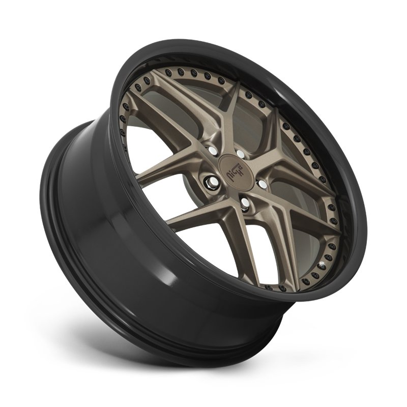 Niche Wheels | M227 VICE 20x10.5 ET40 - MATTE BRONZE BLACK BEAD RING