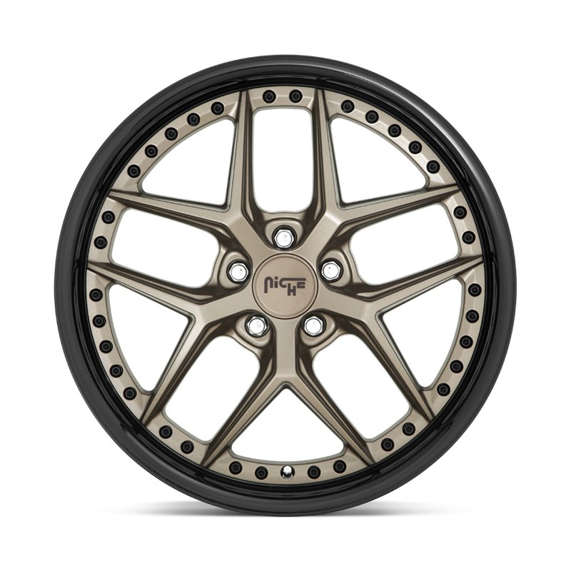 Niche Wheels | M227 VICE 20x10.5 ET40 - MATTE BRONZE BLACK BEAD RING