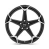 Niche Wheels | N259 ARROW 20x10.5 ET27 - GLOSS BLACK BRUSHED