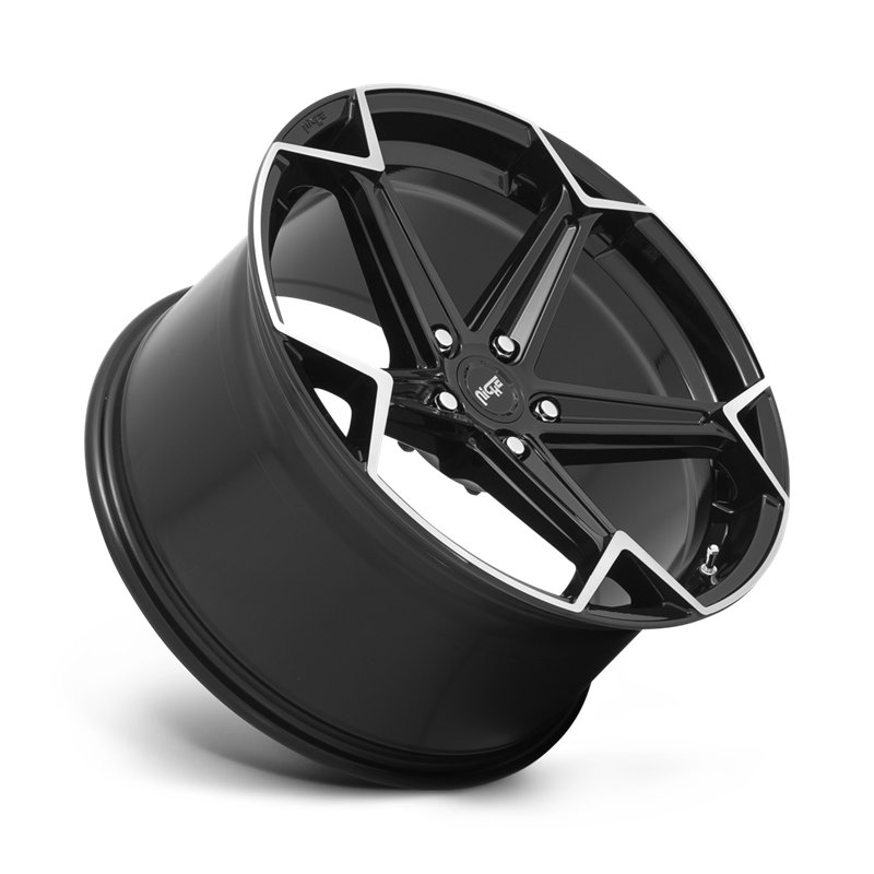Niche Wheels | N259 ARROW 20x10.5 ET40 - GLOSS BLACK BRUSHED