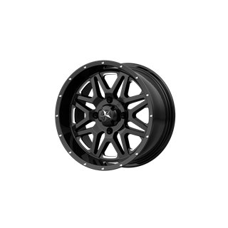 MSA Offroad | M26 VIBE 14x7.0 ET0 - GLOSS BLACK MILLED