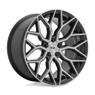 Niche Wheels | M262 MAZZANTI 20x10.5 ET40 - GLOSS BLACK BRUSHED FACE