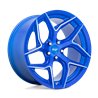 Niche Wheels | M268 TORSION 20x10.5 ET40 - ANODIZED BLUE MILLED