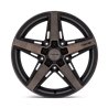 Niche Wheels | M271 TERAMO 18x8.0 ET40 - MATTE BLACK W/ DOUBLE DARK TINT FACE