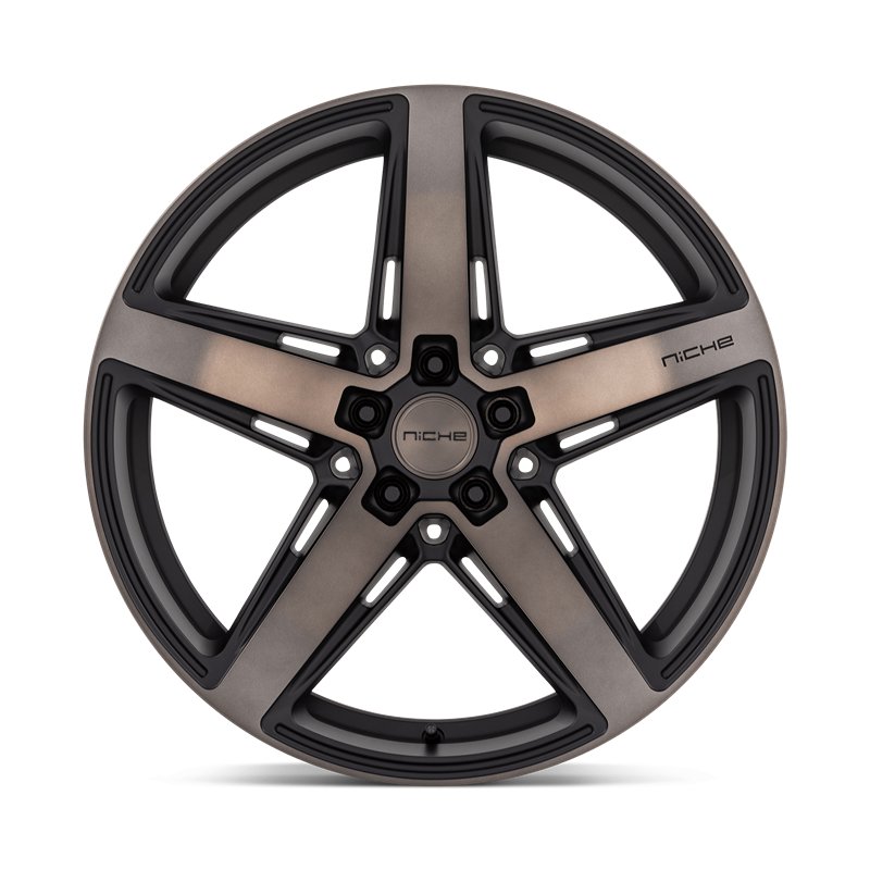 Niche Wheels | M271 TERAMO 20x10.5 ET40 - MATTE BLACK W/ DOUBLE DARK TINT FACE