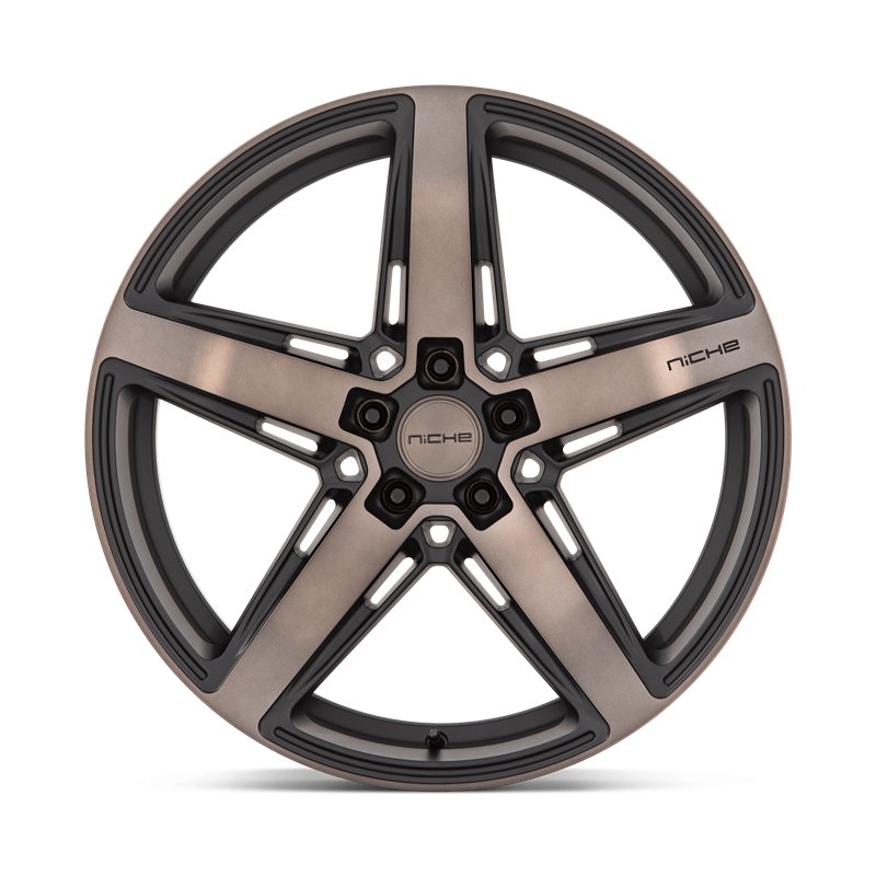 Niche Wheels | M271 TERAMO 20x11.0 ET20 - MATTE BLACK W/ DOUBLE DARK TINT FACE