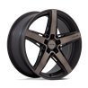 Niche Wheels | M271 TERAMO 20x9.0 ET25 - MATTE BLACK W/ DOUBLE DARK TINT FACE