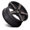 Niche Wheels | M271 TERAMO 20x9.0 ET25 - MATTE BLACK W/ DOUBLE DARK TINT FACE