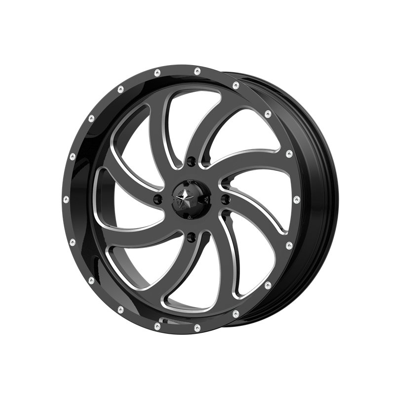 MSA Offroad | M36 SWITCH 18x7.0 ET0 - GLOSS BLACK MILLED