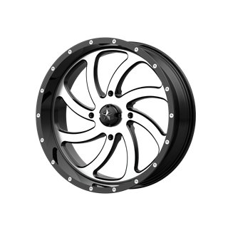 MSA Offroad | M36 SWITCH 20x7.0 ET0 - MACHINED GLOSS BLACK