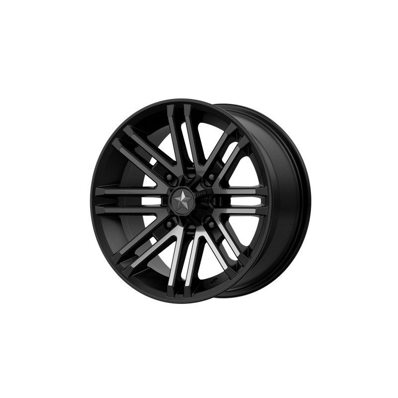 MSA Offroad | M40 ROGUE 15x7.0 ET10 - SATIN BLACK W/ TITANIUM TINT