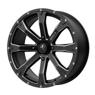 MSA Offroad | M42 BOUNTY 14x7.0 ET10 - SATIN BLACK MILLED