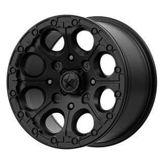 MSA Offroad | M44 CANNON BEADLOCK 15x7.0 ET25 - SATIN BLACK