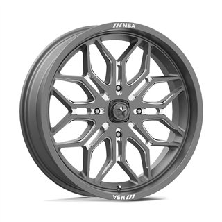 MSA Offroad | M47 SNIPER 20x7.0 ET10 - GUNMETAL MILLED