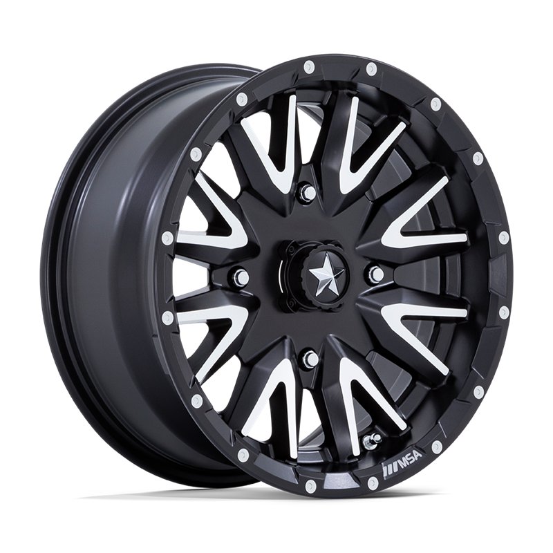 MSA Offroad | M49 CREED 16x7.0 ET10 - MATTE BLACK MACHINED