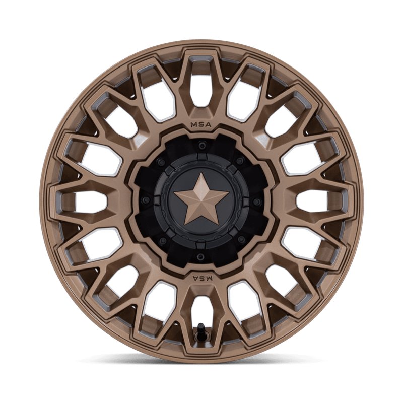 MSA Offroad | M50 CLUBBER 20x7.0 ET0 - MATTE BRONZE