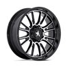 MSA Offroad | M51 THUNDERLIPS 24x7.0 ET0 - GLOSS BLACK MACHINED