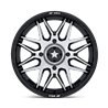 MSA Offroad | M52 RADAR UTV 14x7.0 ET10 - GLOSS BLACK MACHINED