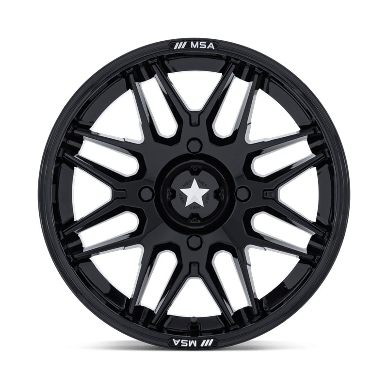 MSA Offroad | M52 RADAR UTV 14x7.0 ET-47 - GLOSS BLACK