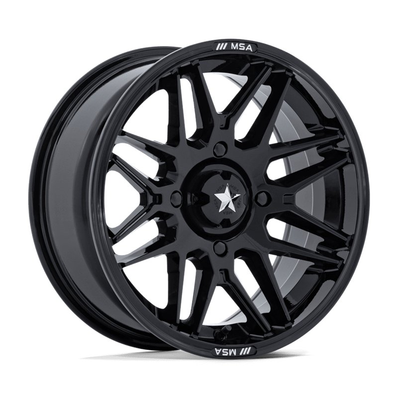 MSA Offroad | M52 RADAR UTV 14x7.0 ET10 - GLOSS BLACK