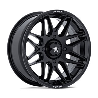 MSA Offroad | M52 RADAR UTV 16x7.0 ET10 - GLOSS BLACK