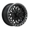 MSA Offroad | MA53 BOLO UTV BEADLOCK 15x7.0 ET38 - MATTE BLACK W/ GL-GUNMETAL RG