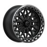 MSA Offroad | MA53 BOLO UTV BEADLOCK 15x7.0 ET10 - MATTE BLACK W/ GL-GUNMETAL RG