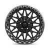 MSA Offroad | MA53 BOLO UTV BEADLOCK 18x7.0 ET10 - MATTE BLACK W/ GL-GUNMETAL RG